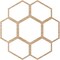 Ekena Millwork Florin Wood Fretwork Pierced Ceiling Medallion, Alder, 34"OD x 12"ID x 3/8"T CMWP34X34X0375FOAL - alternate 5